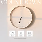 Vintage wooden wall clock for living room decoration